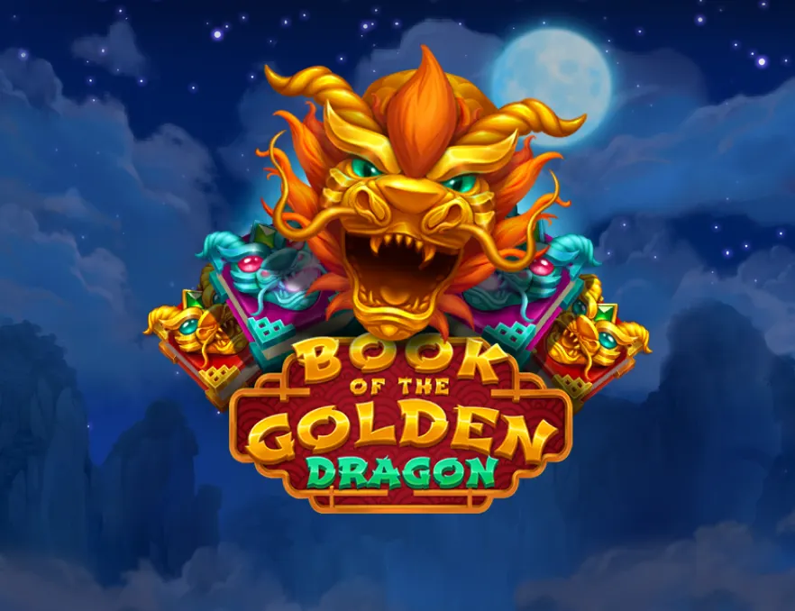 1xBet book of the golden dragon slot game